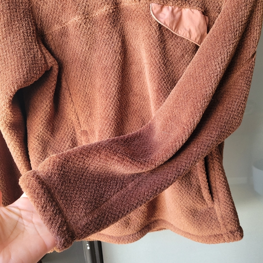 Patagonia Women's Re-Tool Snap-T Fleece Pullover Small Pocket Snap Buttons - Picture 9 of 10